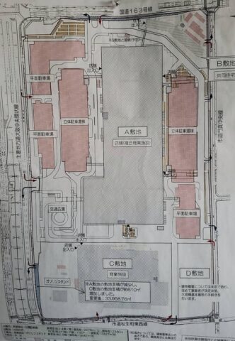 オリジナル　門真パナソニック跡　商業施設図面